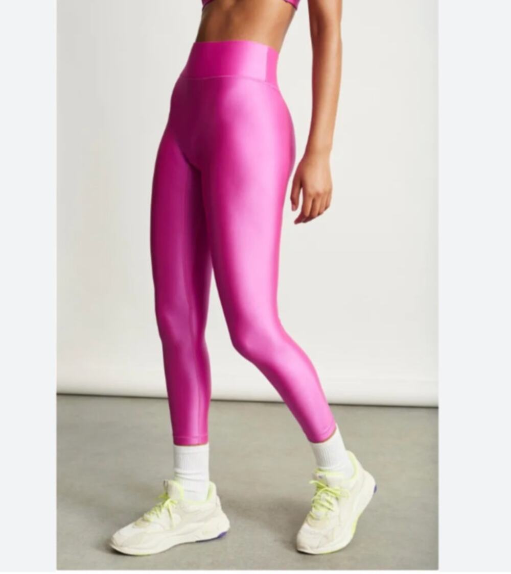 All Access Center Stage Leggings Electric Pink Activewear Athleisure Fitness S
